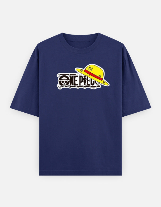One Piece Oversized T-Shirt – Three Brothers (240 GSM
